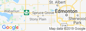 Spruce Grove map